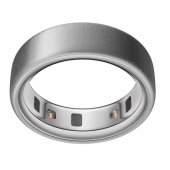 Ring 4 smart ring, Brushed silver, size 12