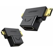 20144 adapter mini / micro HDMI to HDMI Black