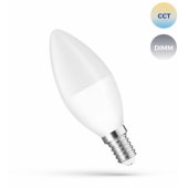 LED Candle 5W E14 CCT+DIM Wi-Fi Smart
