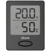 47 Duux Sense Hygro + Thermometer Black