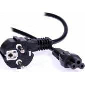 LB0176 Euro 3-Pin C5 IEC 1.5m Black