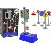 Set of Road Signs Lights Sounds 23 cm