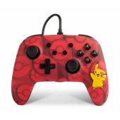 Enhanced Wired Controller - Pokemon Pikachu Edition Red