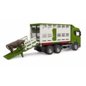 Scania Super 560R Tiertransport-LKW (inkl. 1 Rind)
