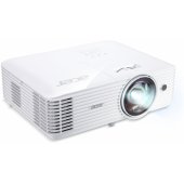 S1386WH White Short Throw