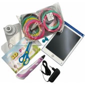 3D printing pen 7in1 5m x 20 Colors Pink RF-3DPEN-7IN1-PI
