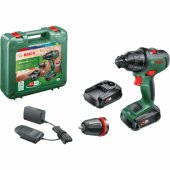 Bosch cordless impact drill AdvancedImpact 18 (green/ black, 2x Li-ion