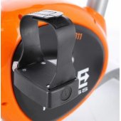 Rower stacjonarny One Fitness RW3011 mechaniczny srebrno-pomarańczowy