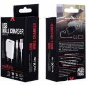 MXTC-01 1x USB 1A White + microUSB