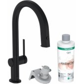 Aqittura M91 FilterSystem 210 1jet Pull-Out Spoul Matt Black