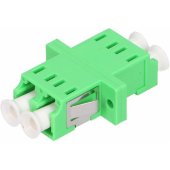 Adapter LC|APC Duplex Green