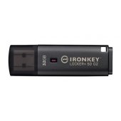 32GB IronKey Locker Plus 50 G2 USB-A Black