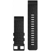 26mm QuickFit Heathered Black Nylon Band