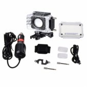 Waterproof Housing with built-in Charger 12-38V for Motor Bike SJ5000
