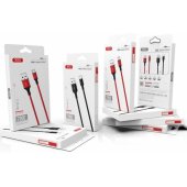 NB143 USB to Lightning 2,0 m 2,4A Black