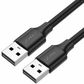 USB 2.0 (male) to USB 2.0 (male) cable 1m Black