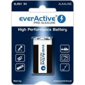 Pro Alkaline 9V Block 650mAh 1 pack