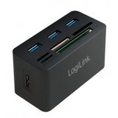 CR0042 USB 3.0 Hub with All-in-One Card Reader