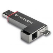 1TB Dual QuickStick USB 3.2 Silver