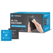 Sanitazing Wipes Raccoon 50-pack