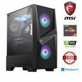Ryzen 5 5500 16GB 256GB SSD 1TB HDD RTX 4060 8GB W11Home