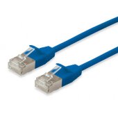 Patch S/ FTP Cat6a LSZH 7.5m Blue
