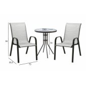 DUBLIN table and chairs