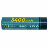 18650 3.7V 1C 3400mAh 1pcs