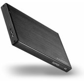 External HDD SSD Enclosure 2.5" USB3.0 Black EE25-XA6