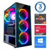 Ryzen 5 5600X 16GB 500 SSD RX580 8GB W11Home