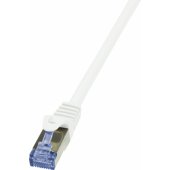 Patch Cable S/ FTP Cat6a 3m White