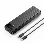 Disk Drive DDM2-C3 M.2 NVME SATA USB-C 3.2 Grey