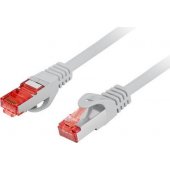 Patchcord cat.6 FTP 1m grey