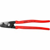 KNIPEX StepCut XL cable cutters 95 11 225, cutting pliers (red, length