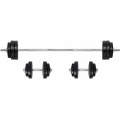 Loading Barbell and Dumbbell Set BS08 3-50 kg