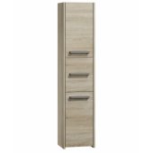 Topeshop Szafka łazienkowa regał model 43 dąb sonoma (S43 SONOMA)