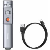 Orange Dot Wireless Presenter (Red Laser)(Charging) Grey