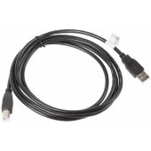 Cable USB 2.0 AM-BM 1.8m Black