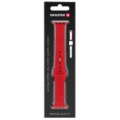 40mm Red Silicone Band
