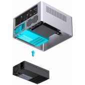 N10 PC case mini tower ITX Silver