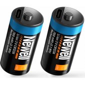 NL4206 Rechargeable CR123A USB-C 700 mAh 2pcs