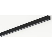 Wall lamp KINKIET STRAIGHT 1X22W LED BLACK 7595