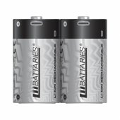 USB-C Rechargeable batteries Lithium-Ion LR20 D 6500mAh (2pcs)