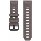 26mm Gray Silicone Band