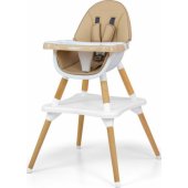 Milly Mally Krzesełko do karmienia 2w1 Malmo Beige