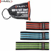 HMS Hip Band HB12 extra large resistance multicolor 3 pcs.