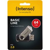Basic Line 64GB USB 2.0 Balck/ Silver