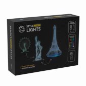 SNL125RGB LED lamp Light decoration Buildings RGB 3D