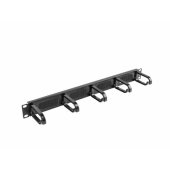 Cable organizer for 19-inch 1U Type B AK-1203-B bla