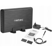 External HDD Enclosure RHINO 3.5" Black NKZ-0448
